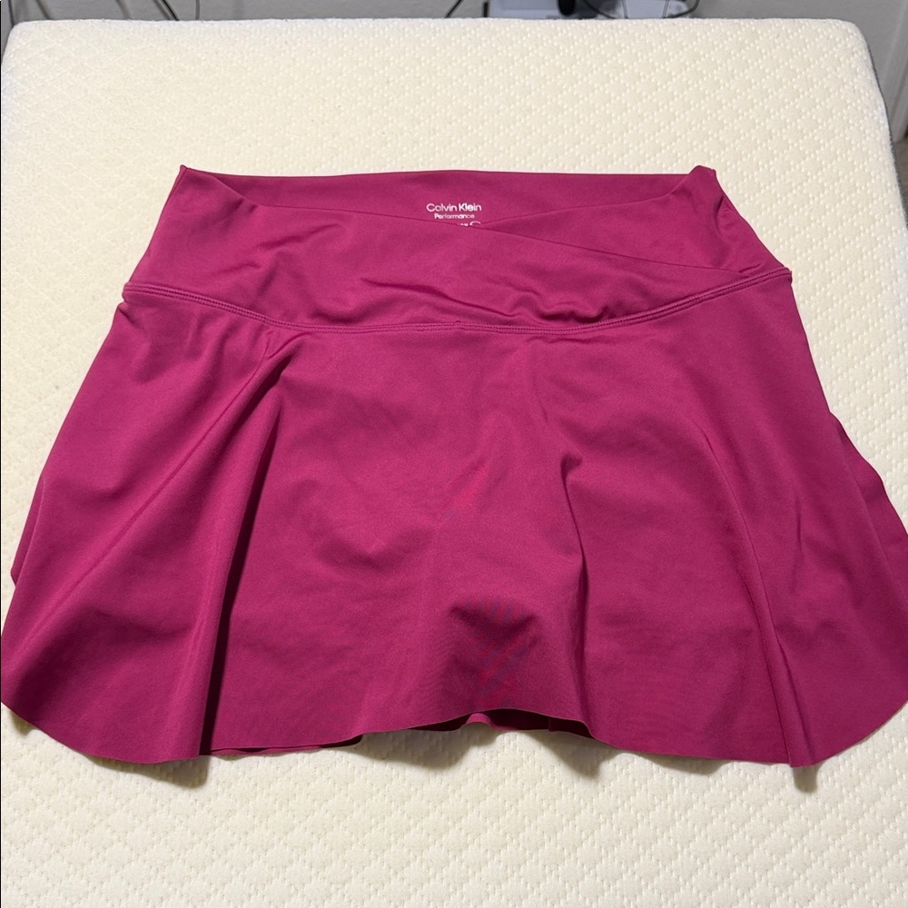 Calvin Klein Fuchsia Circle Skirt